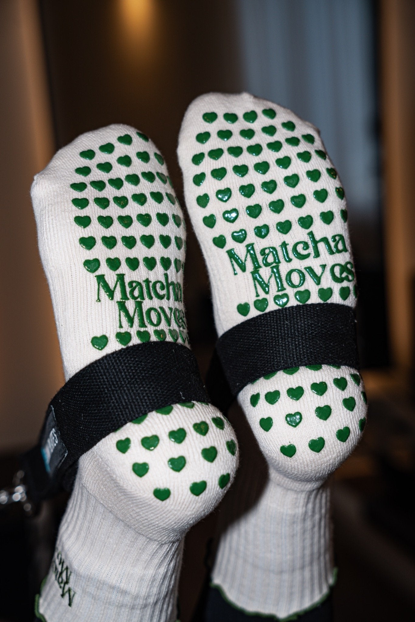 Matcha Moves Studio Member Socks 💚 - Matcha Moves Shop