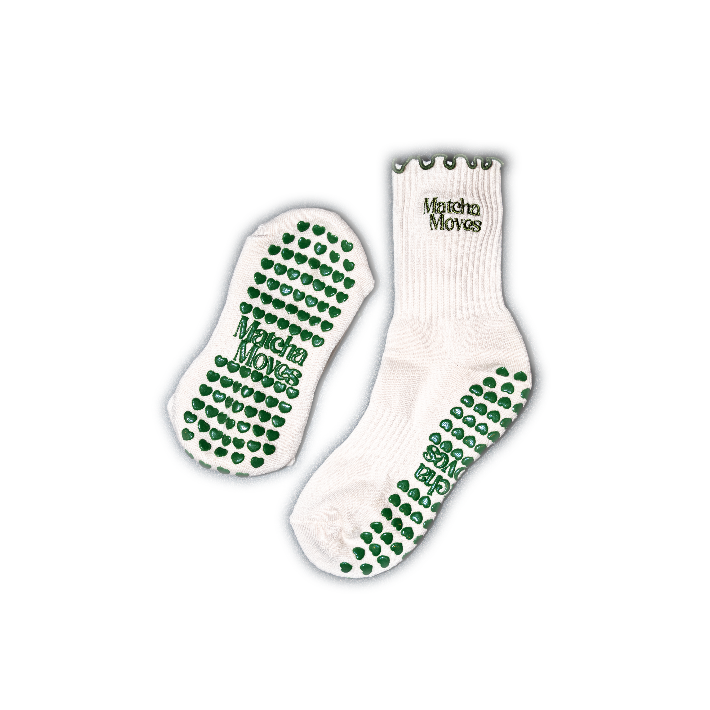 Matcha Moves Studio Member Socks 💚 - Matcha Moves Shop