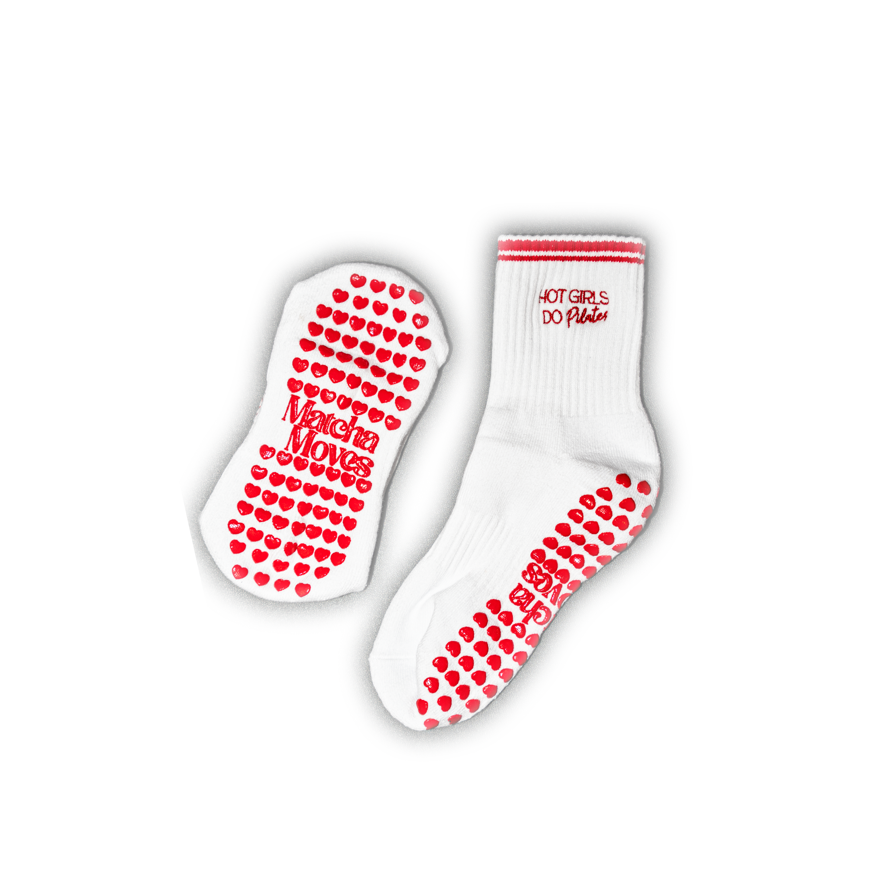 Hot Girls Do Pilates Socks🔥 - Matcha Moves Shop